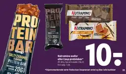 Coop 365 Nutramino wafer eller Coop proteinbar tilbud