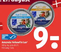 Coop 365 Amanda Yellowfin tun tilbud