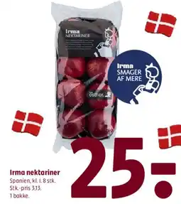 Coop 365 Irma nektariner tilbud