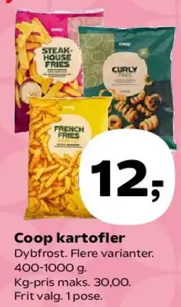 SuperBrugsen Coop kartofler tilbud