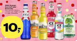 SuperBrugsen 1664, Breezer, Smirnoff eller Somersby tilbud