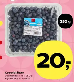 SuperBrugsen Coop blåbær tilbud