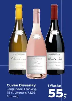 SuperBrugsen Cuvée Dissenay tilbud