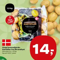 SuperBrugsen Coop lammefjords-kartofler tilbud