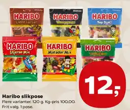 SuperBrugsen Haribo slikpose tilbud