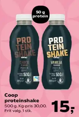 SuperBrugsen Coop proteinshake tilbud