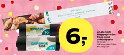 SuperBrugsen Änglamark bagepapir eller Coop maxi affaldsposer tilbud