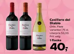 SuperBrugsen Casillero del Diablo tilbud