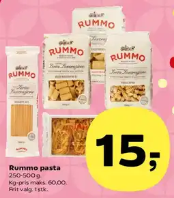 Kvickly Rummo pasta tilbud