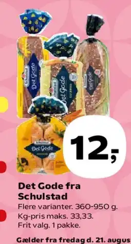 Kvickly Det Gode fra Schulstad tilbud
