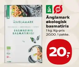 Kvickly Änglamark basmatiris tilbud