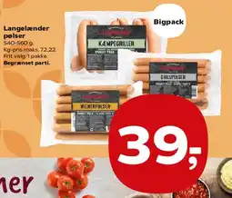 Kvickly Langelænder pølser tilbud