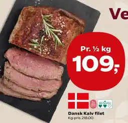 Kvickly Dansk Kalv filet tilbud