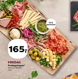 Kvickly Fredagstapas tilbud