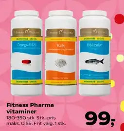 Kvickly Fitness Pharma vitaminer tilbud