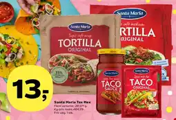 Kvickly Santa Maria Tex Mex tilbud