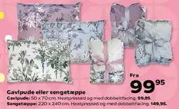 Kvickly Gavlpude eller sengetæppe tilbud