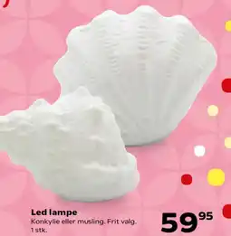 Kvickly LED lampe tilbud