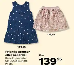 Kvickly Friends spencer eller nederdel tilbud