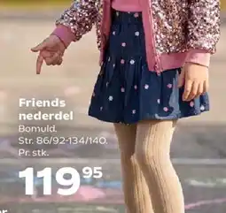 Kvickly Friends nederdel tilbud