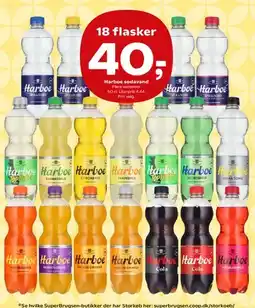 Kvickly Harboe sodavand — 18 flasker tilbud