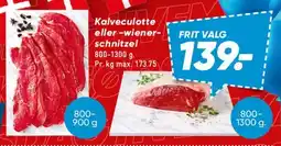 Bilka Kalveculotte eller -wiener-schnitzel tilbud