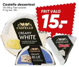 Bilka Castello dessertost tilbud