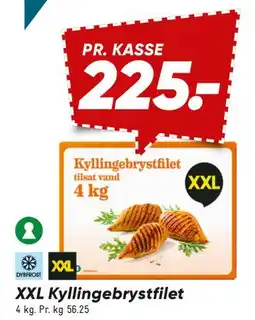 Bilka XXL Kyllingebrystfilet tilbud