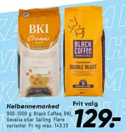 Bilka BKI / Black Coffee (900-1000 g) tilbud