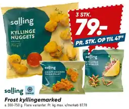 Bilka Salling kyllinge nuggets tilbud
