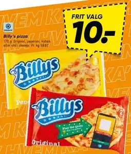 Bilka Billy's pizza tilbud