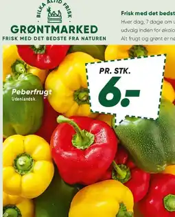 Bilka Peberfrugt tilbud