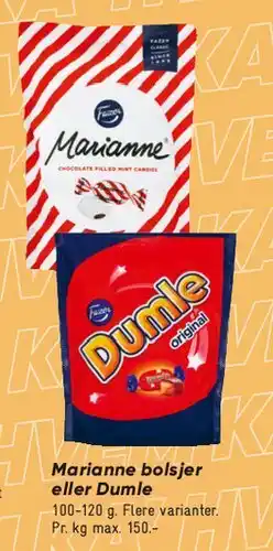 Bilka Marianne bolsjer / Dumle tilbud