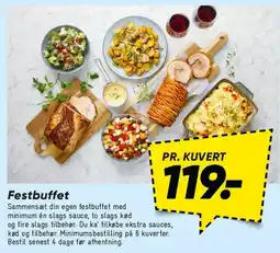 Bilka Festbuffet tilbud