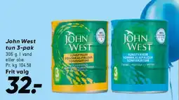 Bilka John West tun 3-pak tilbud
