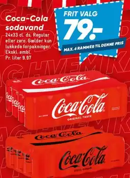 Bilka Coca‑Cola sodavand tilbud