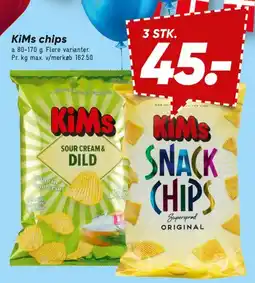 Bilka KiMs chips tilbud