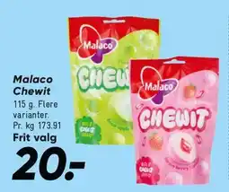 Bilka Malaco Chewit tilbud