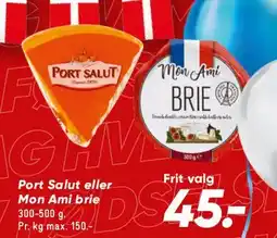 Bilka Port Salut eller Mon Ami Brie tilbud