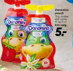 Bilka Danonino pouch tilbud