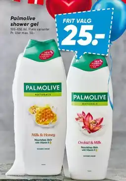 Bilka Palmolive shower gel tilbud
