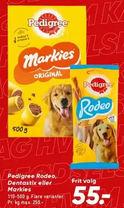 Bilka Pedigree Markies / Rodeo tilbud
