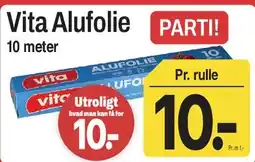 ABC Lavpris Vita Alufolie 10 meter tilbud