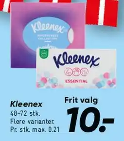 Bilka Kleenex tilbud