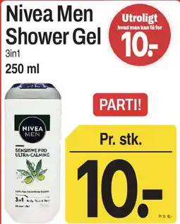 ABC Lavpris Nivea Men Shower Gel tilbud