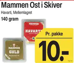 ABC Lavpris Mammen Ost i Skiver tilbud