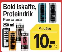 ABC Lavpris Bold Iskaffe / Proteindrik tilbud