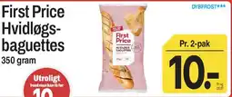 ABC Lavpris First Price Hvidløgs-baguettes tilbud