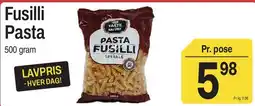 ABC Lavpris Fusilli Pasta tilbud