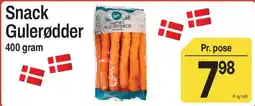 ABC Lavpris Snack Gulerødder tilbud